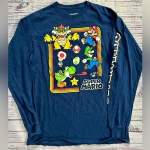 Nintendo Super‎ Mario Navy Shirt